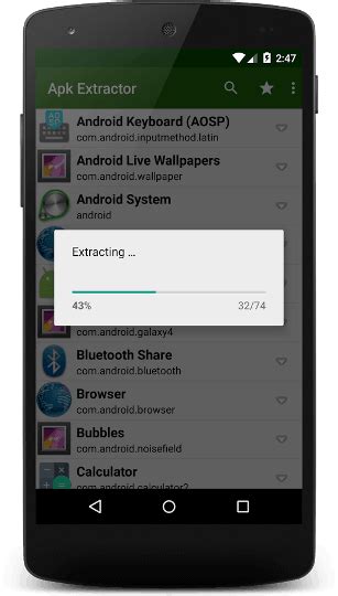 how to extract apk from android device