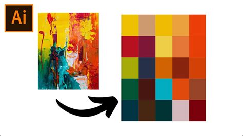how to extract color palette from image