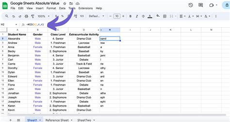 how to extract data from google sheets