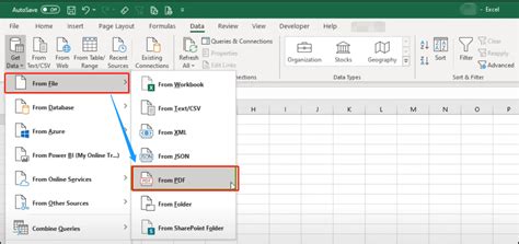 how to extract data from pdf to excel automatically