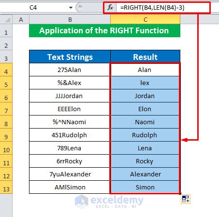 how to extract first character in excel