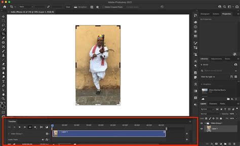 how to extract frames from a video in photoshop