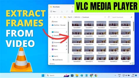 how to extract frames from video vlc