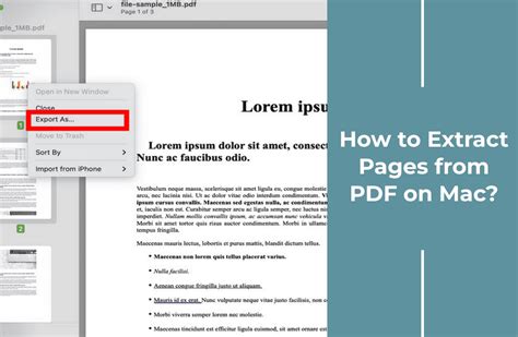 how to extract image from pdf mac