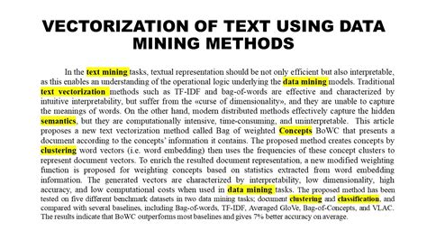 how to extract keywords from text