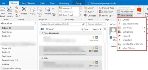 how to extract multiple emails from outlook