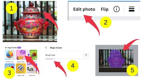 how to extract object from image in canva