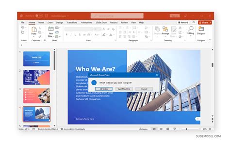 how to extract slides from powerpoint