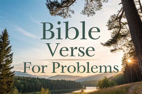 how to face problems in life bible verse