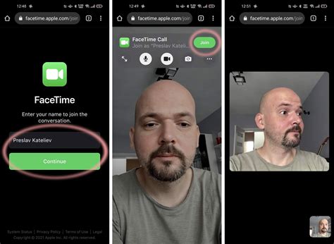 how to facetime someone from apple to android