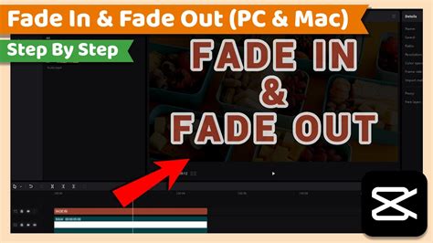 how to fade in capcut