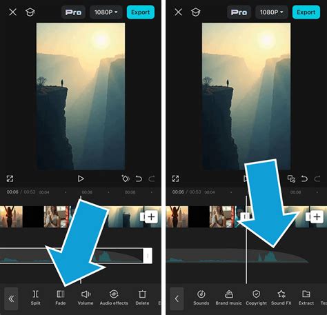 how to fade out in capcut mobile