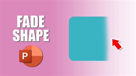 how to fade shape color in powerpoint