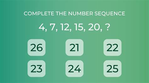 how to figure out number sequences in iq tests