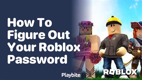 how to figure out your roblox password on pc