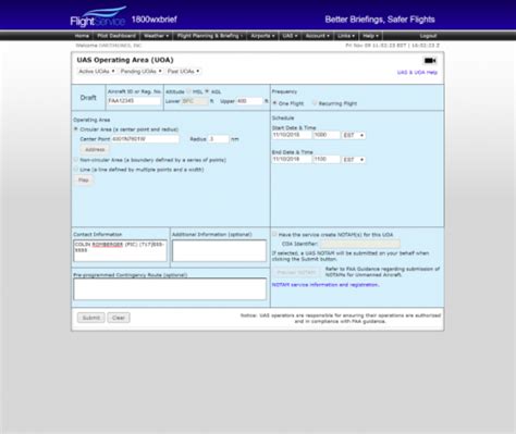 how to file a notam in canada