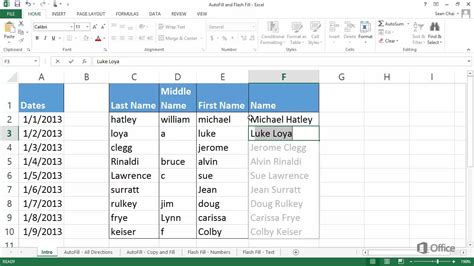 how to fill 1 2 3 4 in excel