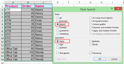 how to fill all blank cells in excel