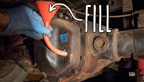 how to fill diff fluid