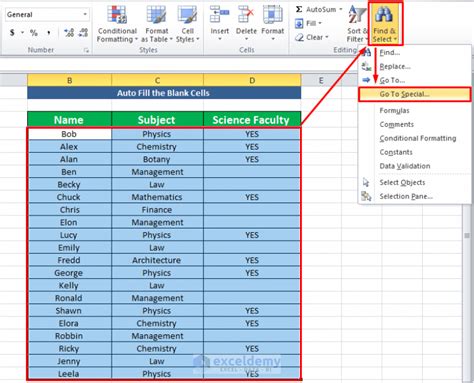 how to fill excel cell based on another cell