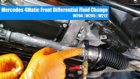 how to fill front differential fluid