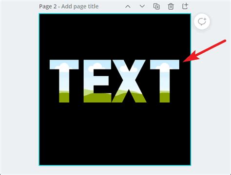 how to fill gradient color in text in canva