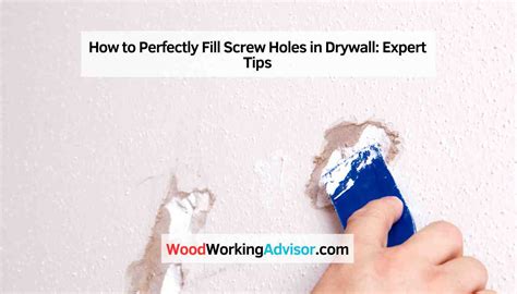 how to fill holes in drywall