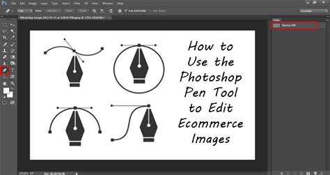 how to fill in pen tool in photoshop