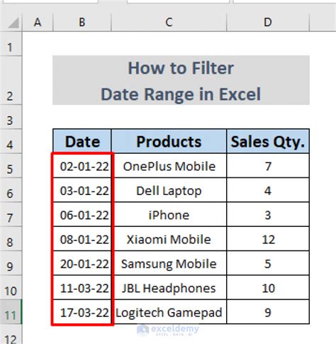 how to filter date and time range in excel