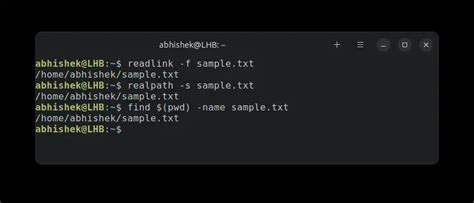 how to find a file path in linux