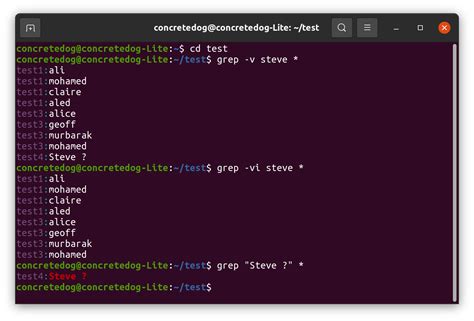 how to find a files in a directory in linux using grep