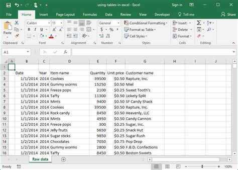 how to find a list of items in excel