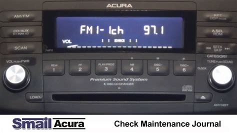 how to find acura tl radio code