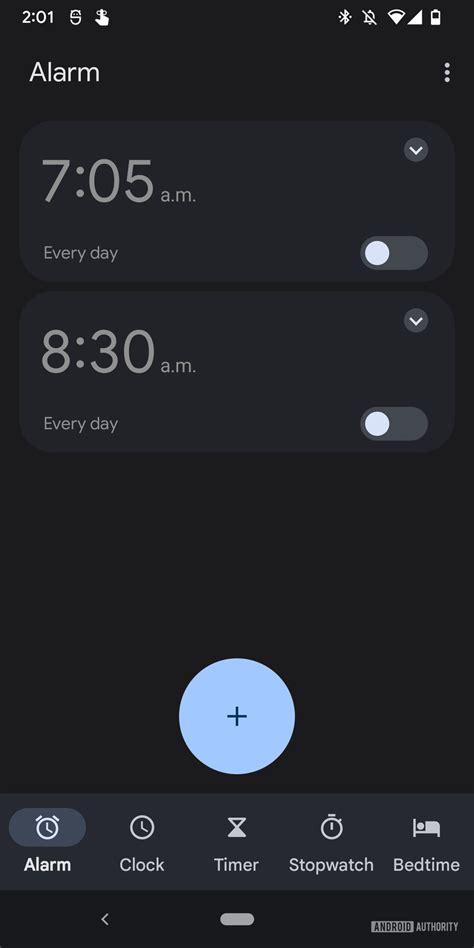 how to find alarm clock on android