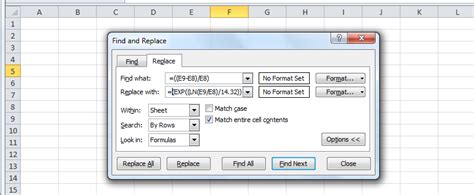 how to find and replace a symbol in excel