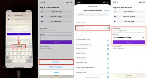 how to find auto passwords on iphone