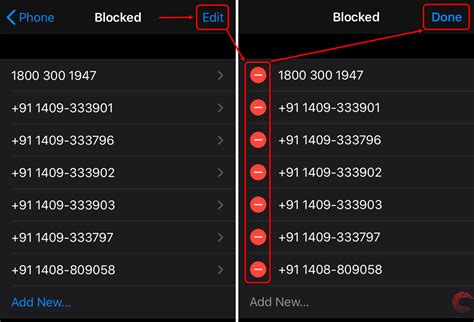 how to find block list on iphone 13