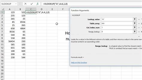 how to find common number in excel