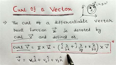 how to find curl of vector field