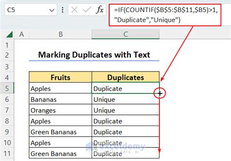 how to find duplicates in columns excel
