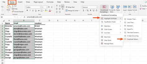how to find duplicates in excel between multiple sheets