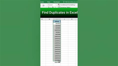 how to find duplicates in excel shortcut key