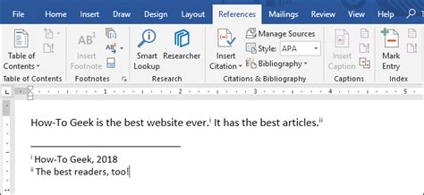how to find footnote reference in word