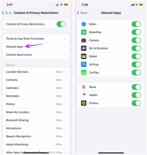how to find hidden apps on iphone in settings