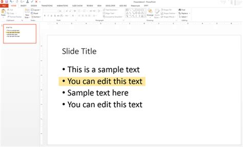 how to find highlighted text in powerpoint