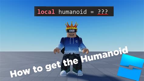 how to find humanoid roblox