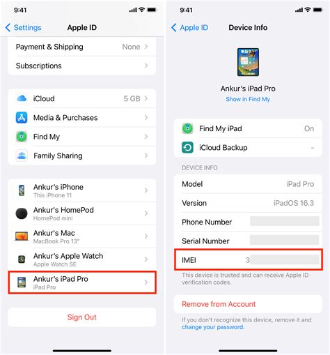 how to find imei number when screen is broken iphone