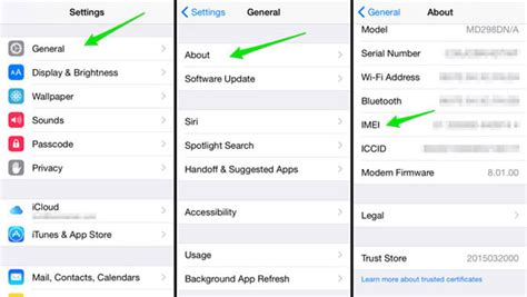 how to find imei on iphone box