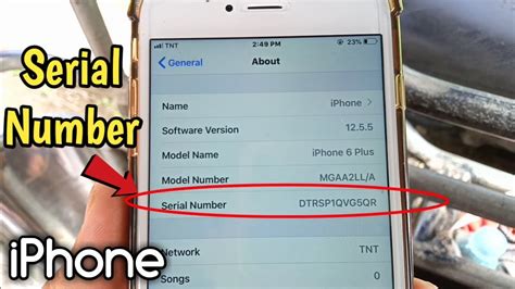 how to find iphone model from serial number