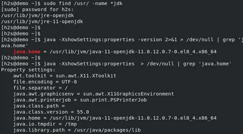 how to find java home directory in linux